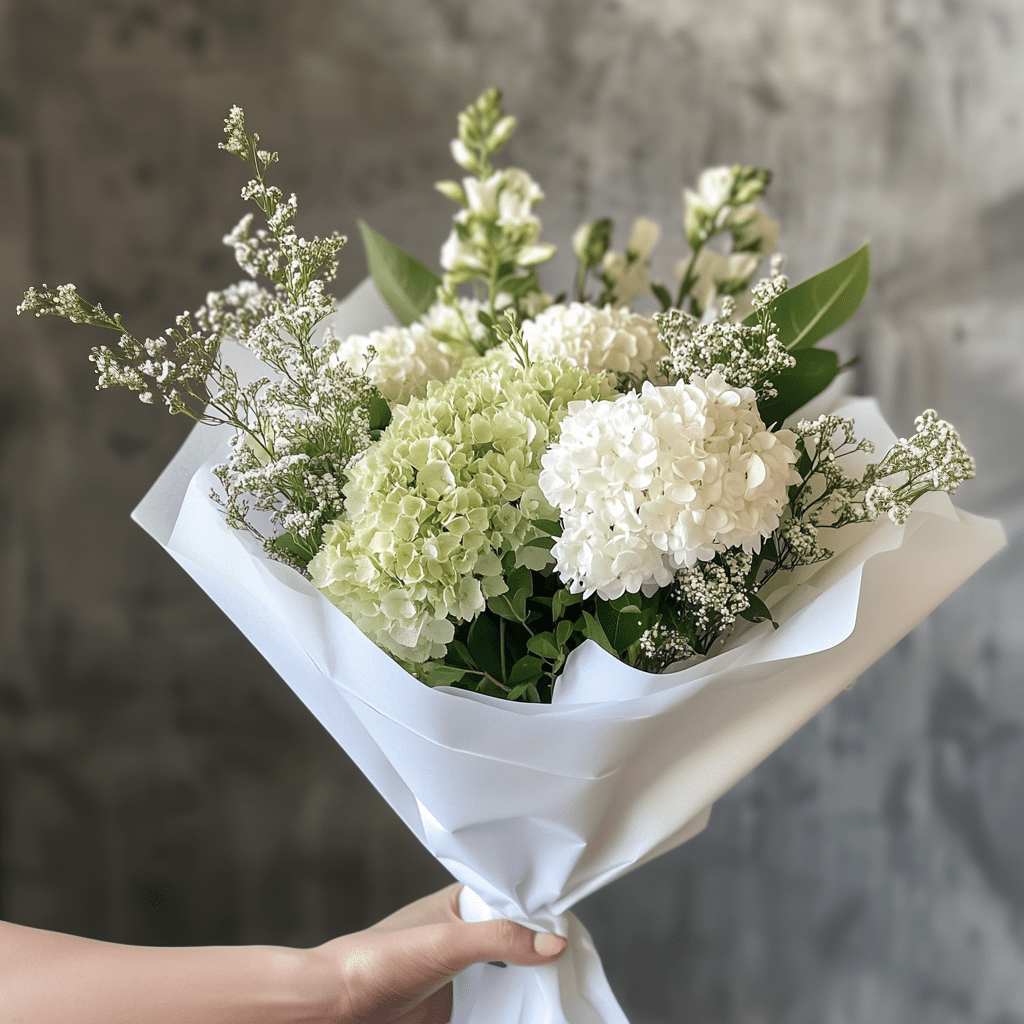 merrylen_white_hydrangeas_and_lysimachia_bouquet_wrappen_in_whi_c93cb739-63e0-4f7c-9223-97726a23d078