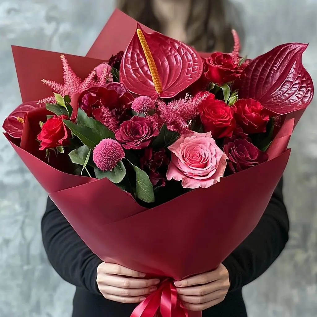 red flowers 3