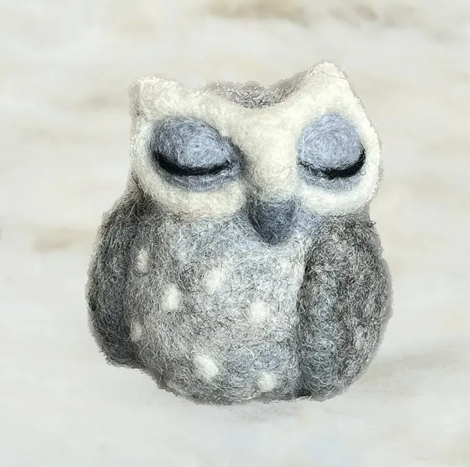 sleepy owl