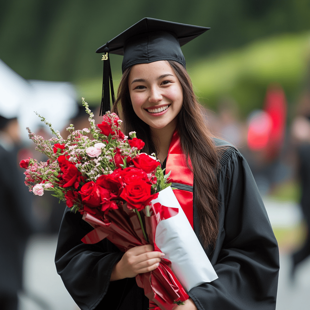 merrylen SFU graduation flowers v 6.1 852f62b0 2d46 42c9 a239 bc206018d15a