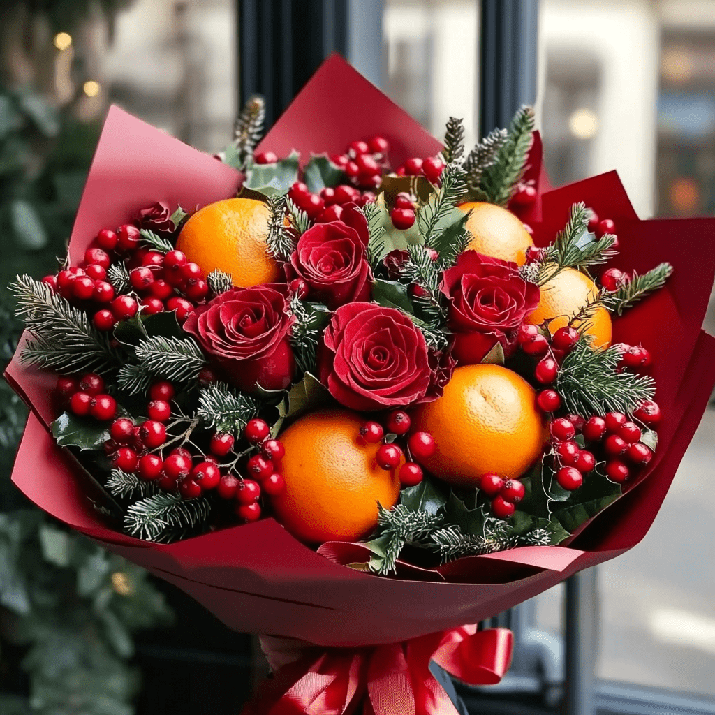 merrylen_httpss.mj.runZlABz9oNGJk_huge_christmas_bouquet_of_red_28f1d18e-297e-4d75-bcb1-efcaf77dae10