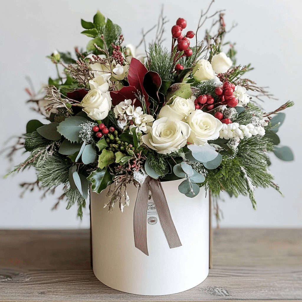 merrylen_httpss.mj.runjb_VMR0Yk3E_christmas_arrangement_in_a_wh_d74b434b-bcd0-4921-a0fd-a301bae35ee1