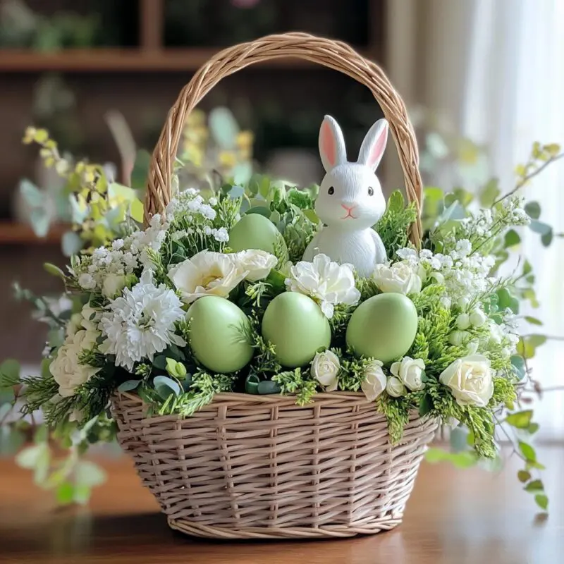 Bunny Bliss Spring Basket Easter