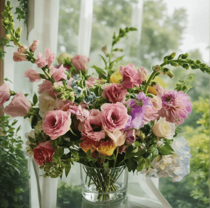 Featherlight Petal Poem