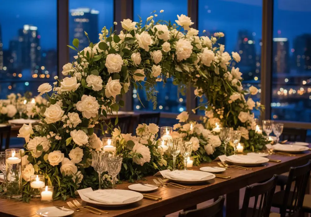 on average how much do flowers cost for a wedding