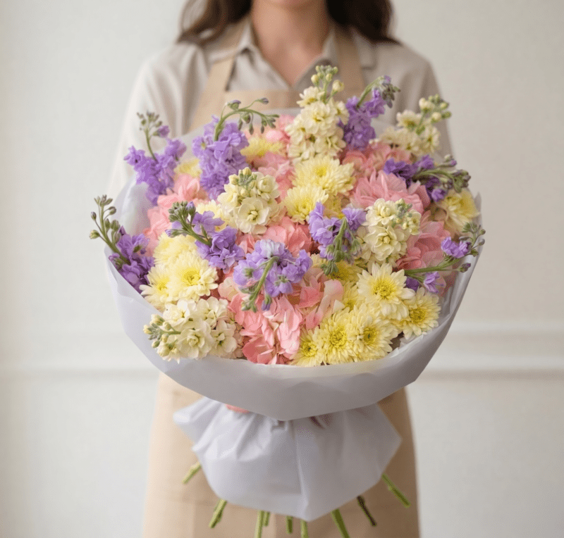 Lavender Blush Garden Poetry