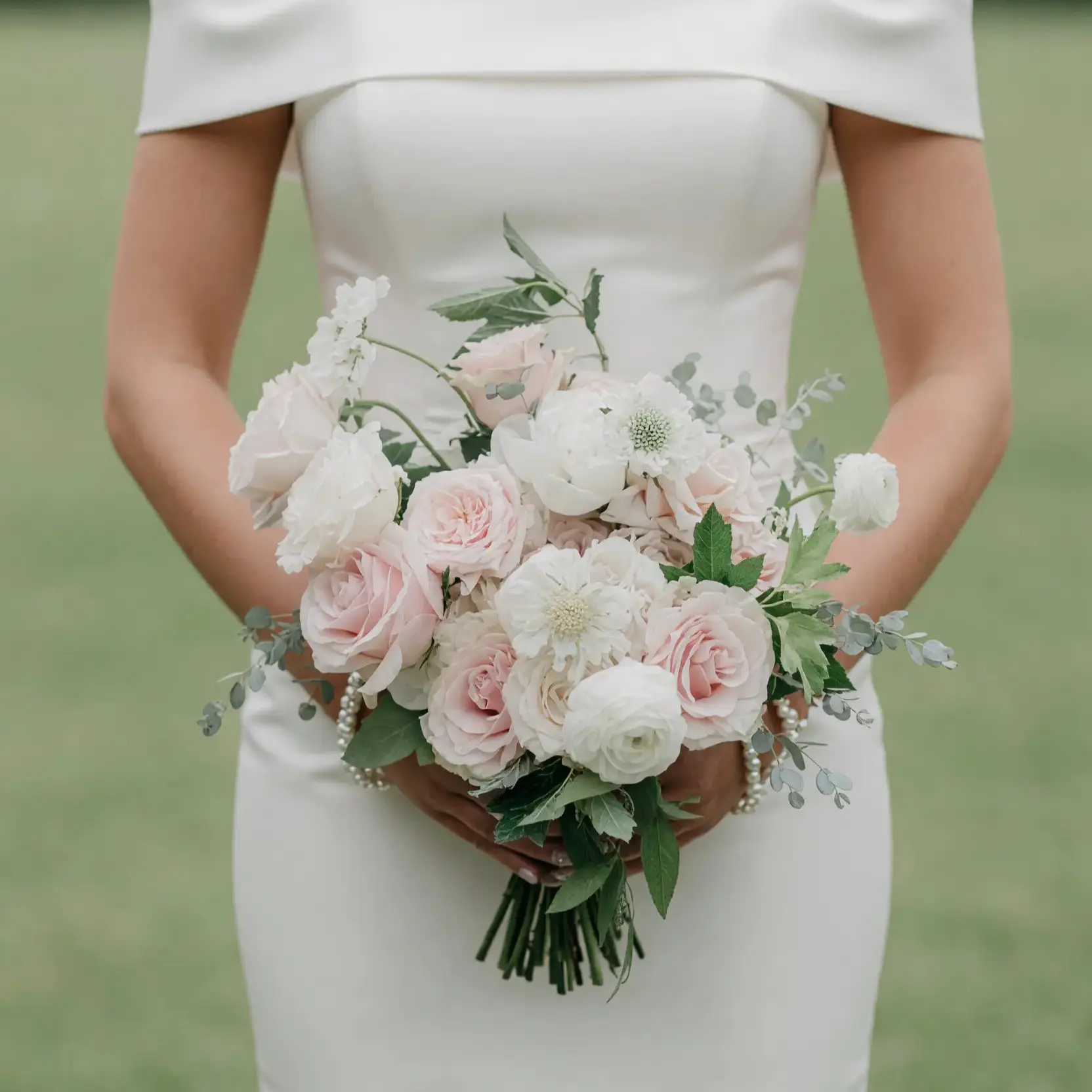 Popular Wedding Bouquets Blush Garden Bridal Arrangement