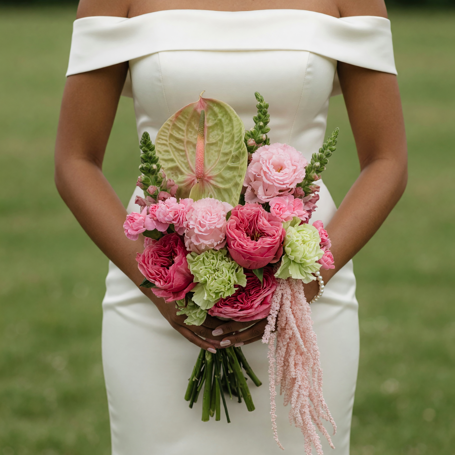 Colourful Wedding Bouquets Blush Elegance Collection