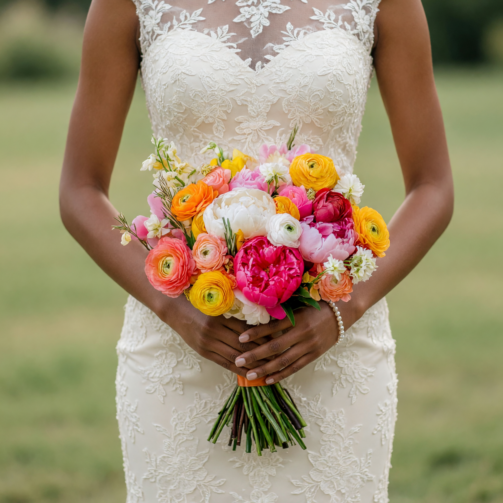 Bridal Flowers Bouquets – Citrus Blush Garden