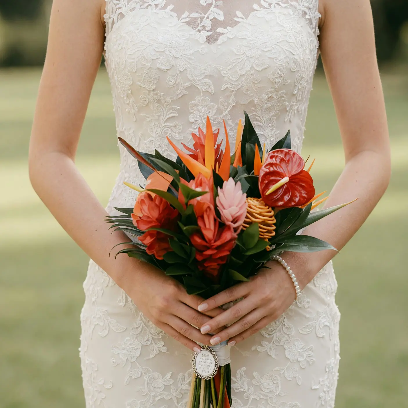 Tropical Wedding Bouquets Ruby Ginger Bridal Flowers