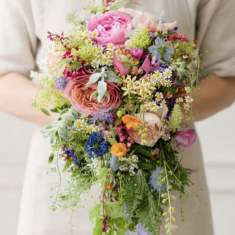 Wildflower Wedding Bouquets Secret Garden