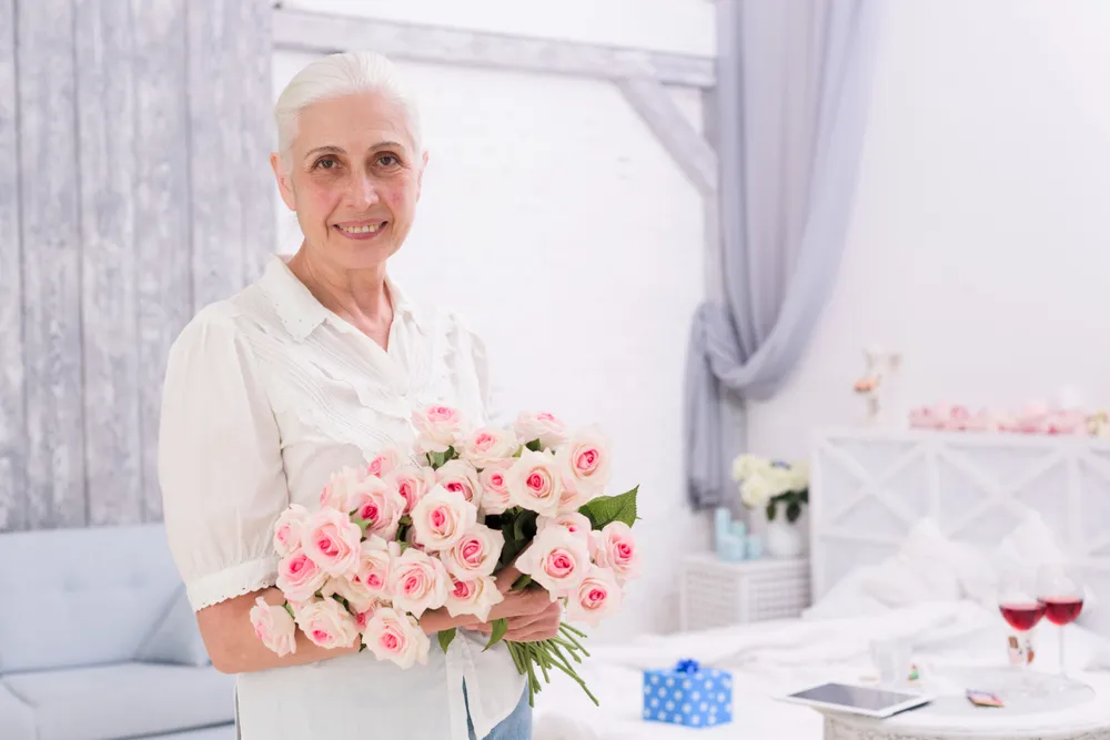 bouquet of flowers for retirement