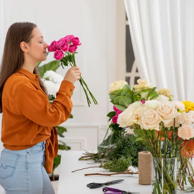 corporate flower arrangements in Kitsilano