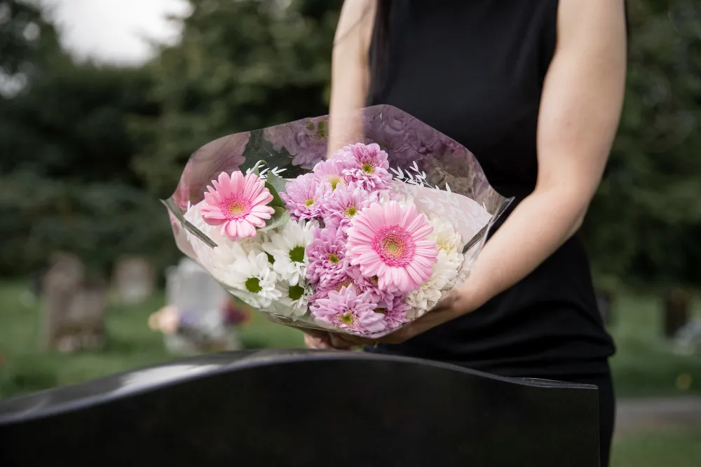 flower wreath for funeral in Kitsilano