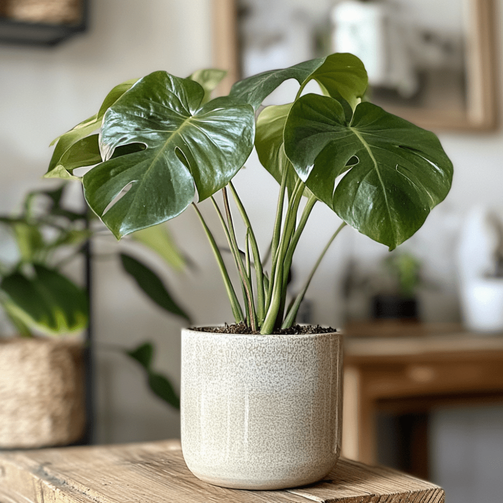 Monstera in pot