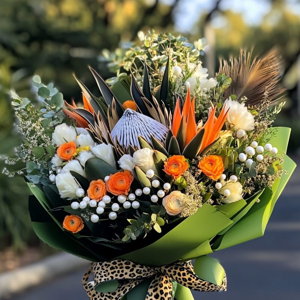 Zambia’s National Independence Day bouquet – Zambian flowers Vancouver