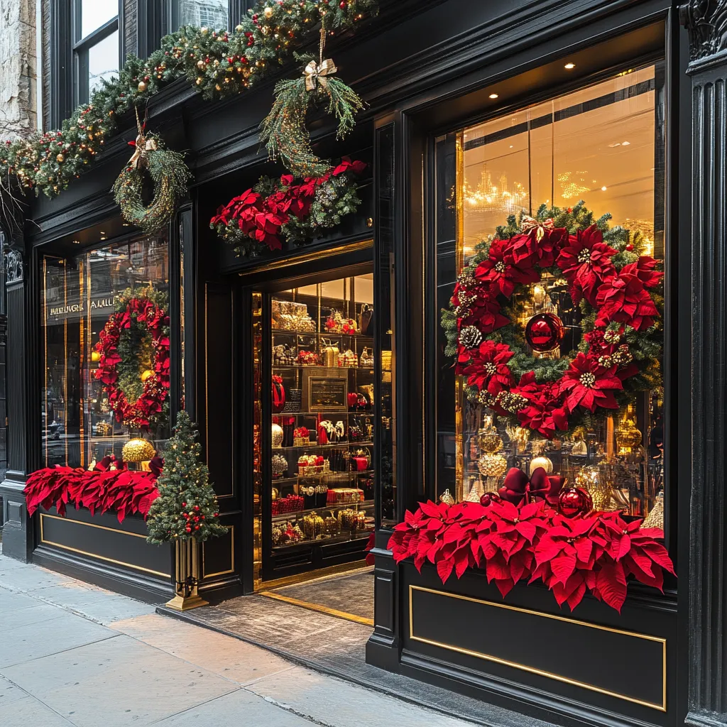 christmas decor for retail stores