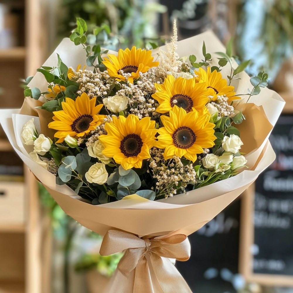 Sunflower bouquet