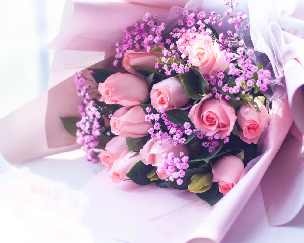 how much is a dozen pink roses in canada