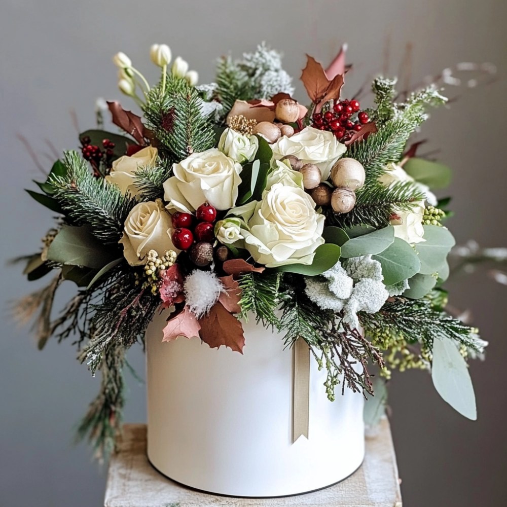 Luxury Christmas tabletop arrangement