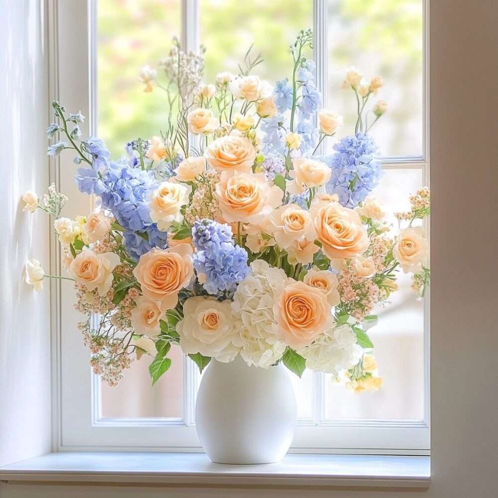 Birthday Flowers in a Vase