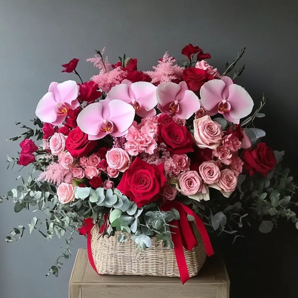 Opulent Romance Basket