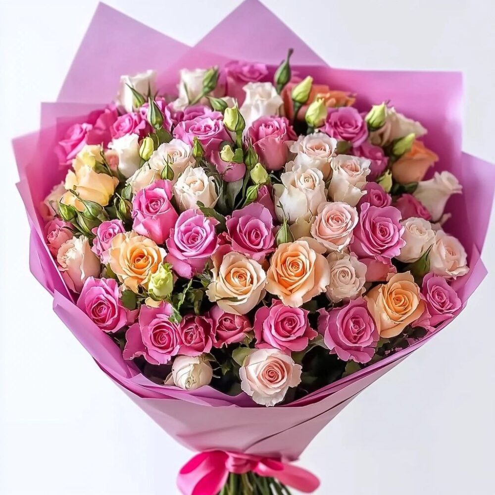 Colorburst Rose Bouquet