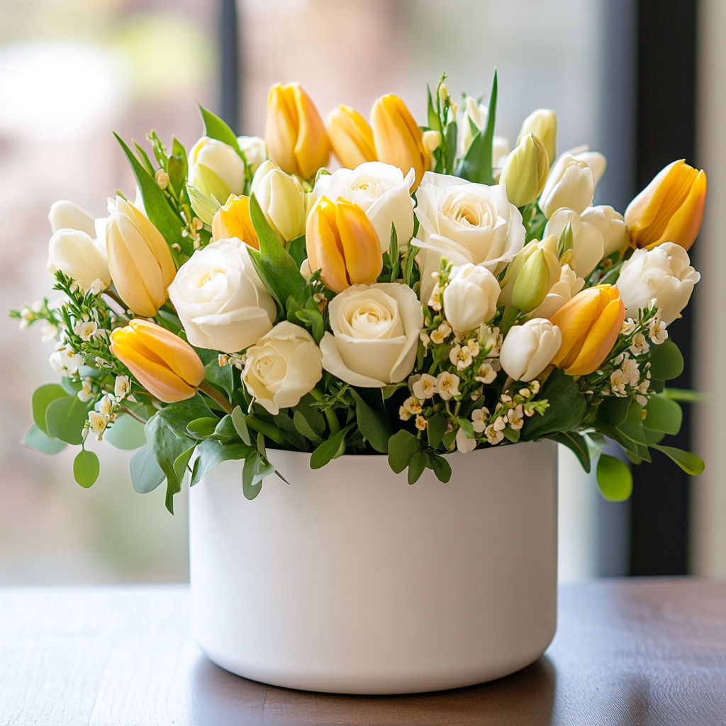 merrylen_an_easter_floral_arangement_with_white_roses_and_yelll_58a687a1-58f1-4a9a-aeb7-bd788e66c5c4