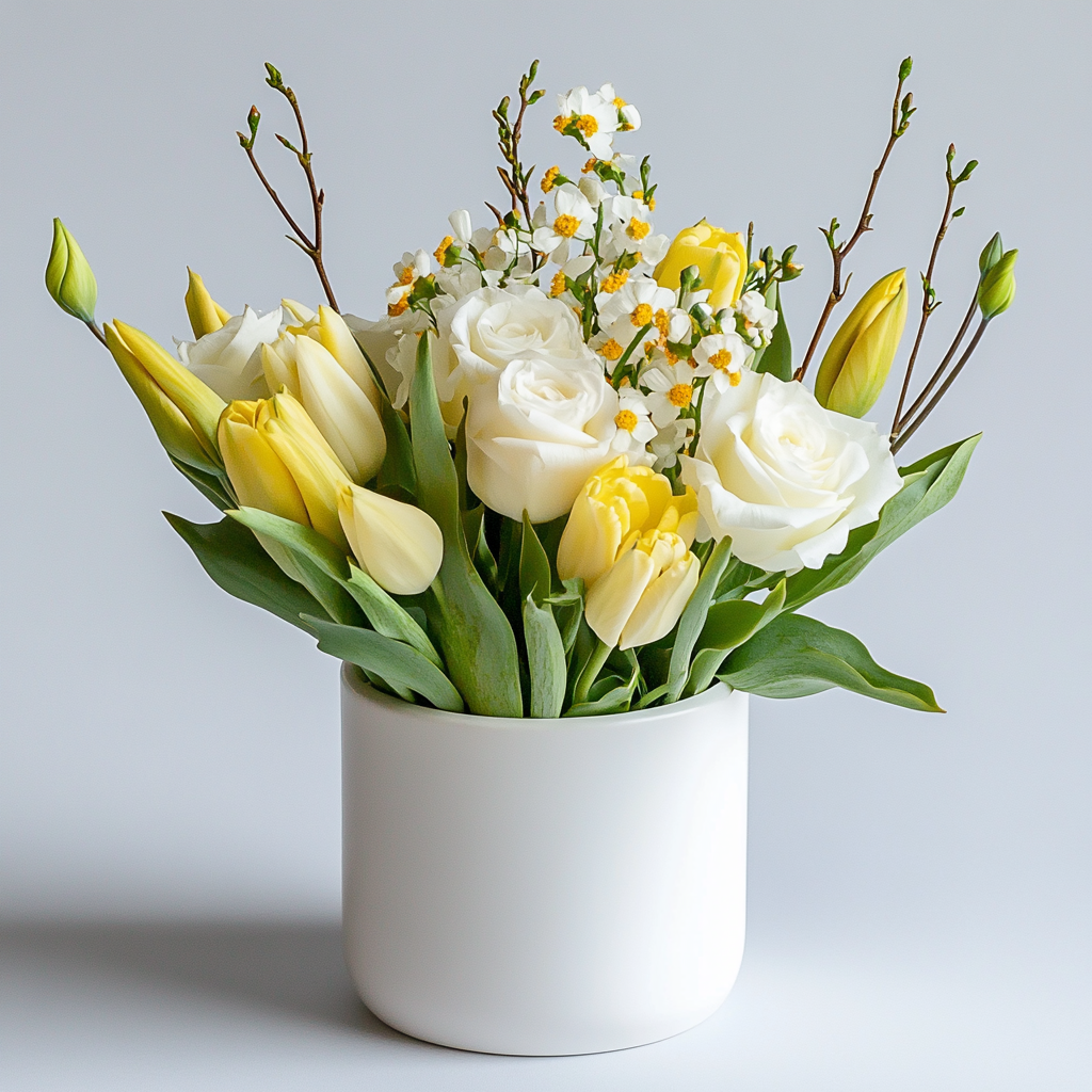 merrylen_an_easter_floral_arangement_with_white_roses_and_yelll_8628b4c8-40d5-4a4f-81a6-2c630761447d