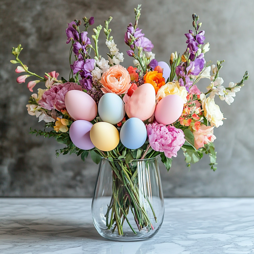 merrylen_easter_floral_arrangement_with_colourful_eggs_in_a_cle_ac81791a-15ce-4c82-bfa5-1072d6ef445a