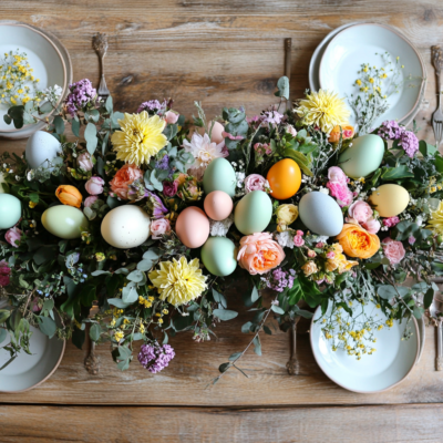 merrylen easter long tabletop centrepiece with live euqalipthus 9b06ee7a f05d 415a b97f 4a0309158e2d