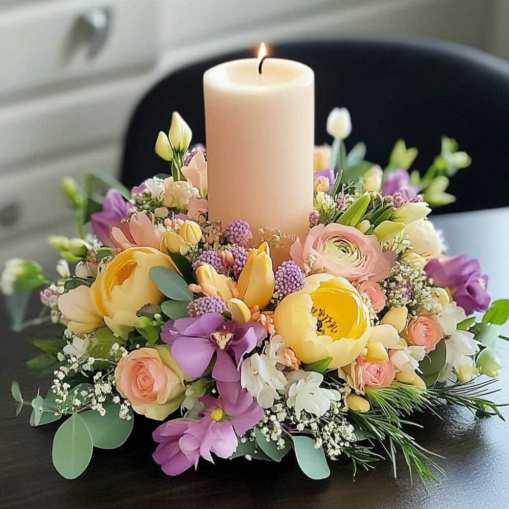 Blossoms & Candlelight Nest