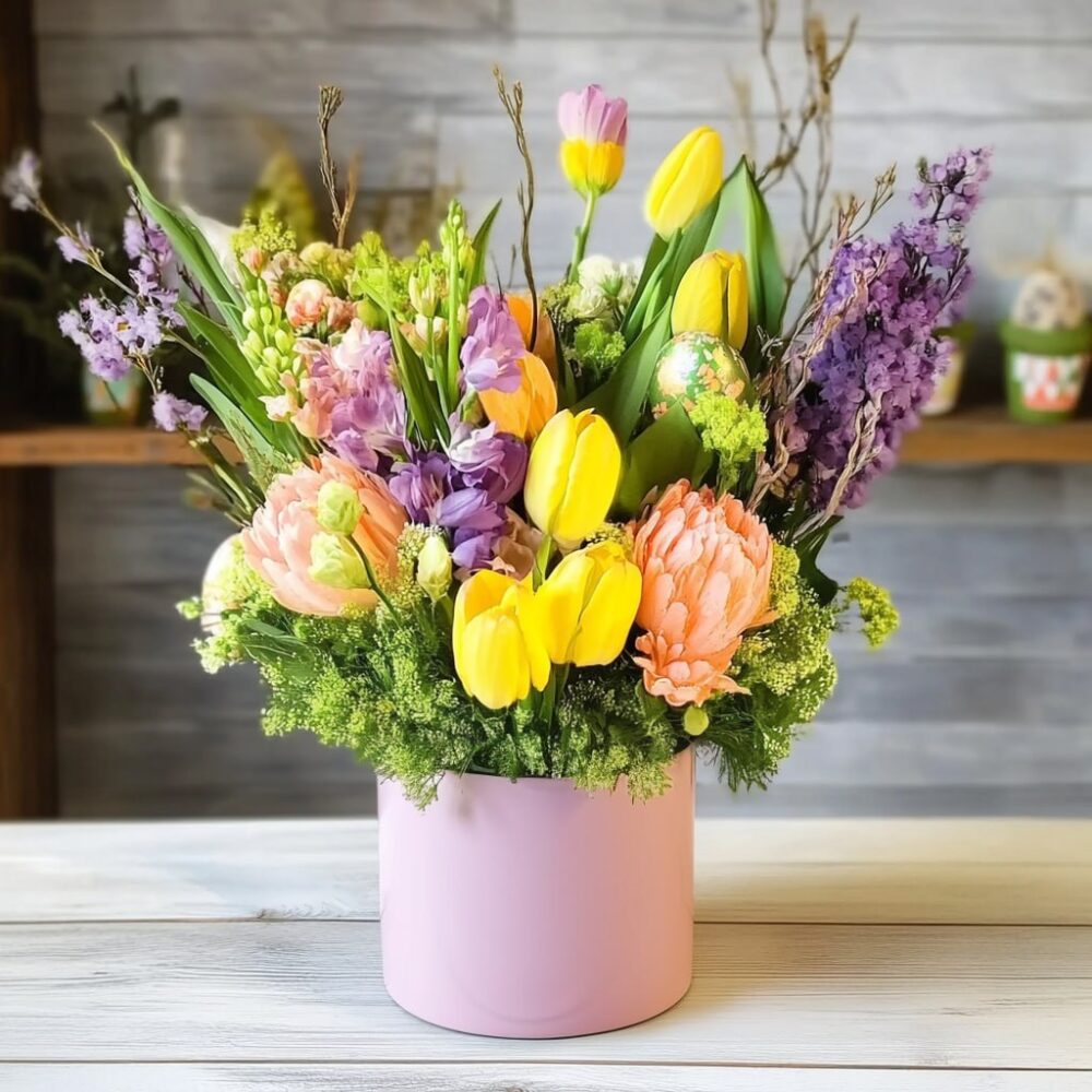 Spring Brights Easter Cylinder