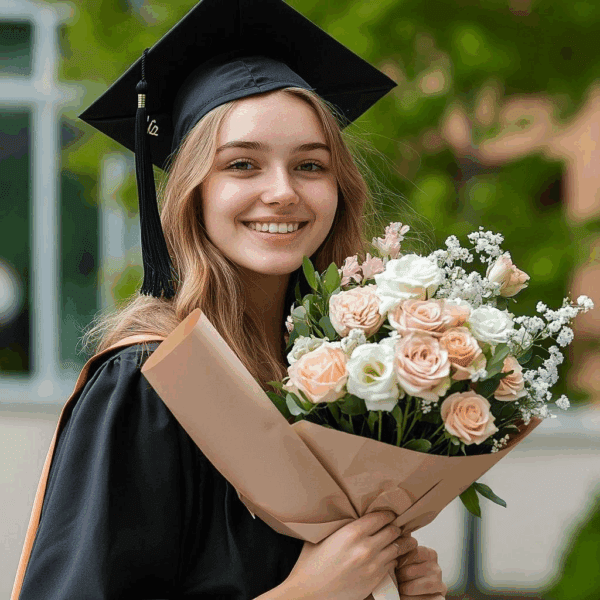 Blissful Petal Graduation Bouquet