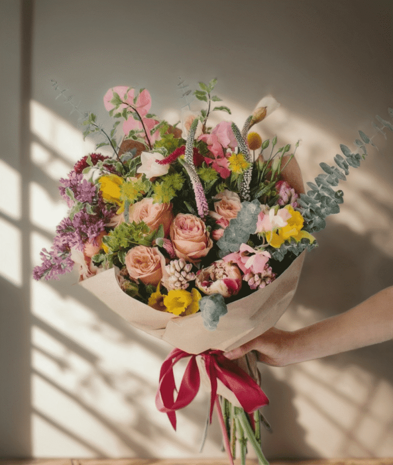 Rustic Wildflower Kiss