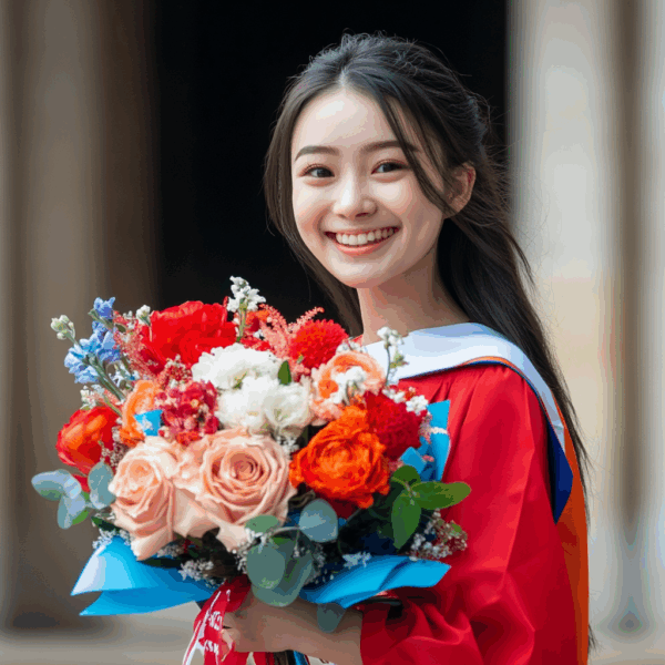 Bright Future Graduation Bouquet