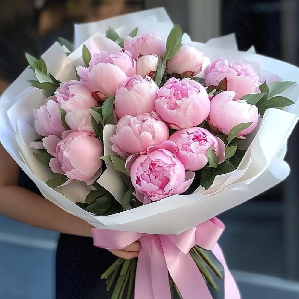 Pink Cloud Peonies Bouquet