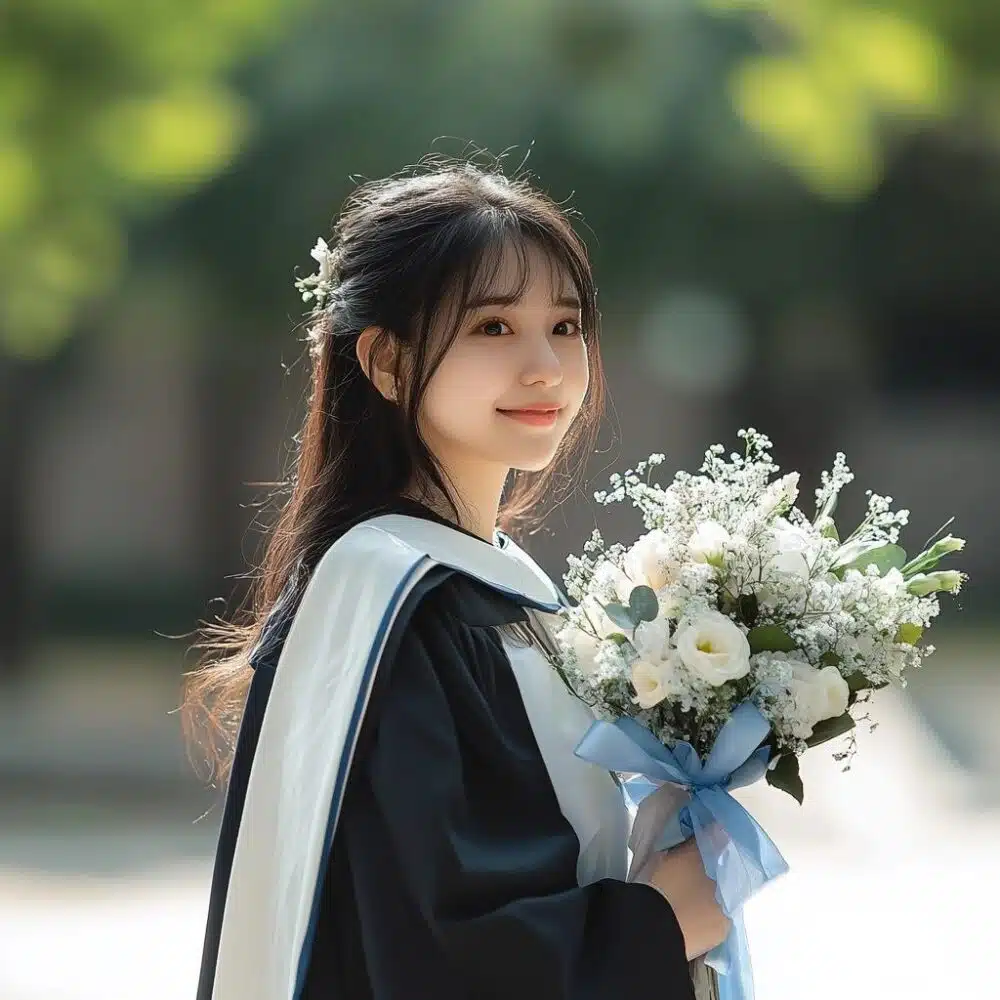 Graceful Bloom Graduation Bouquet