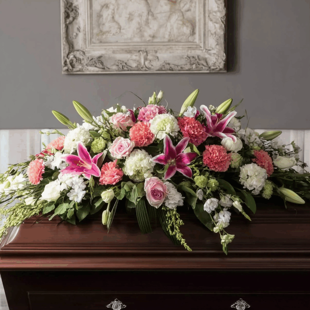 Graceful Memories Casket Spray