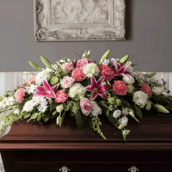Graceful Memories Casket Spray