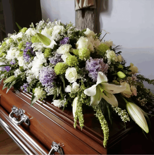 Tranquil Rest Casket Spray
