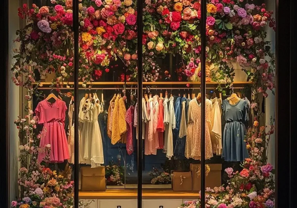 store window decor