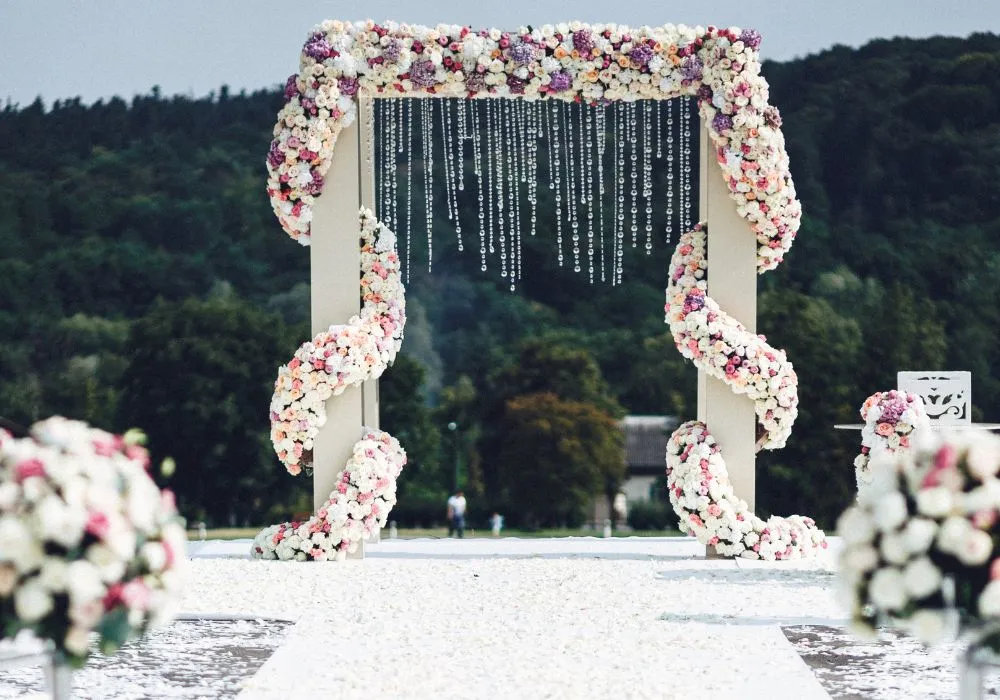 wedding arch decorations