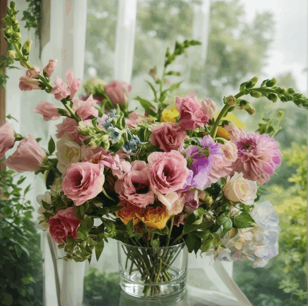 Featherlight Petal Poem