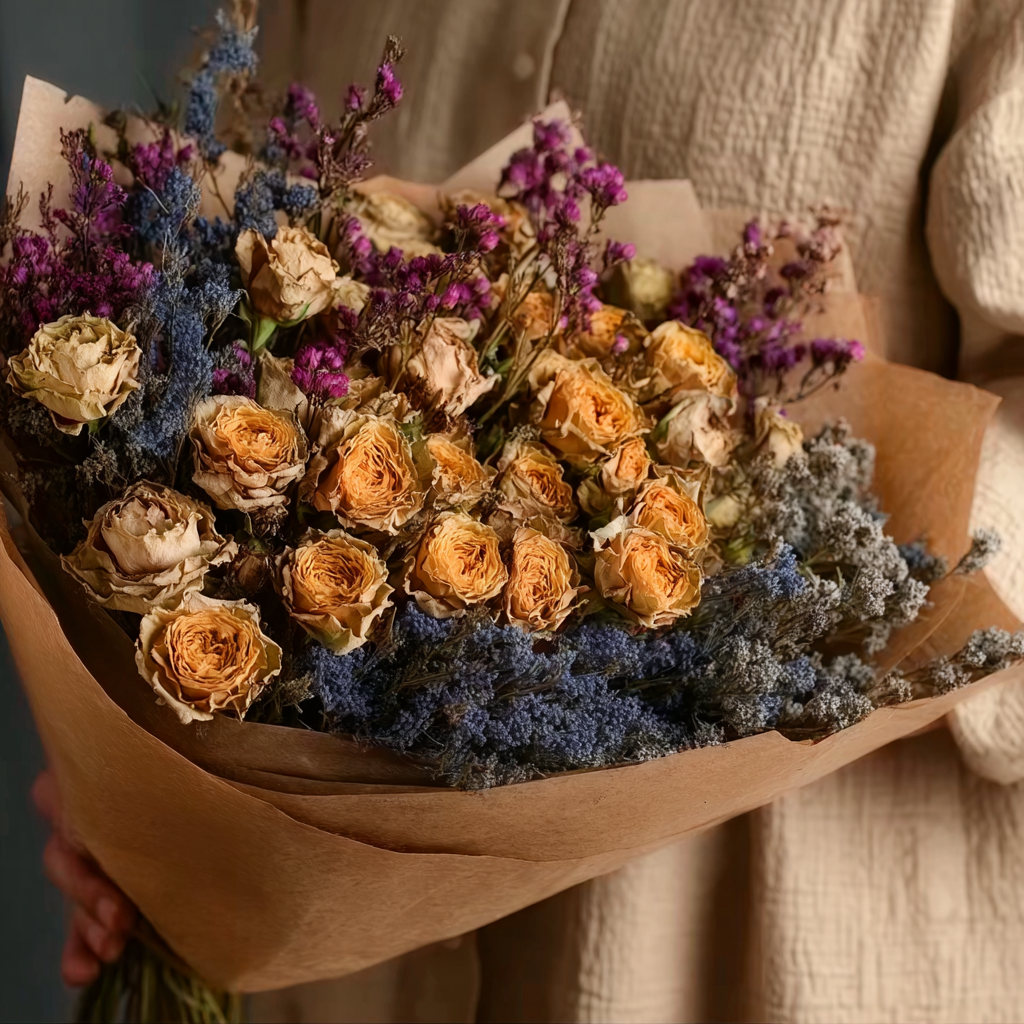 merrylen_httpss.mj.runQTKeLPRqzdU_a_bouquet_of_dry_roses_and_li_d818b4f1-3f96-4e19-b3ed-3e16be678a4f (1)