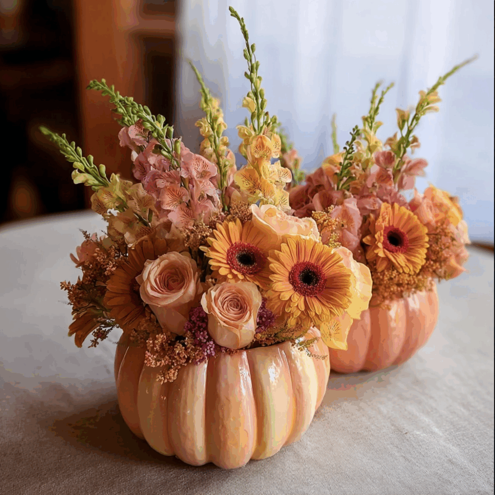 Pumpkin Patch Glow Arrangement