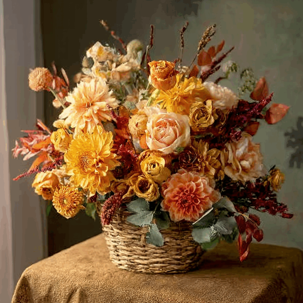 Honeyed Meadow Basket