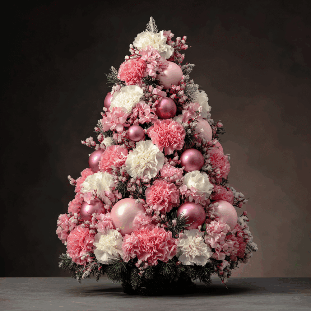 Christmas Cotton Candy Tree