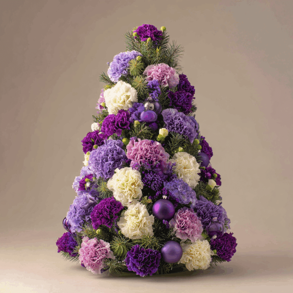 Christmas Violet Fir Tree