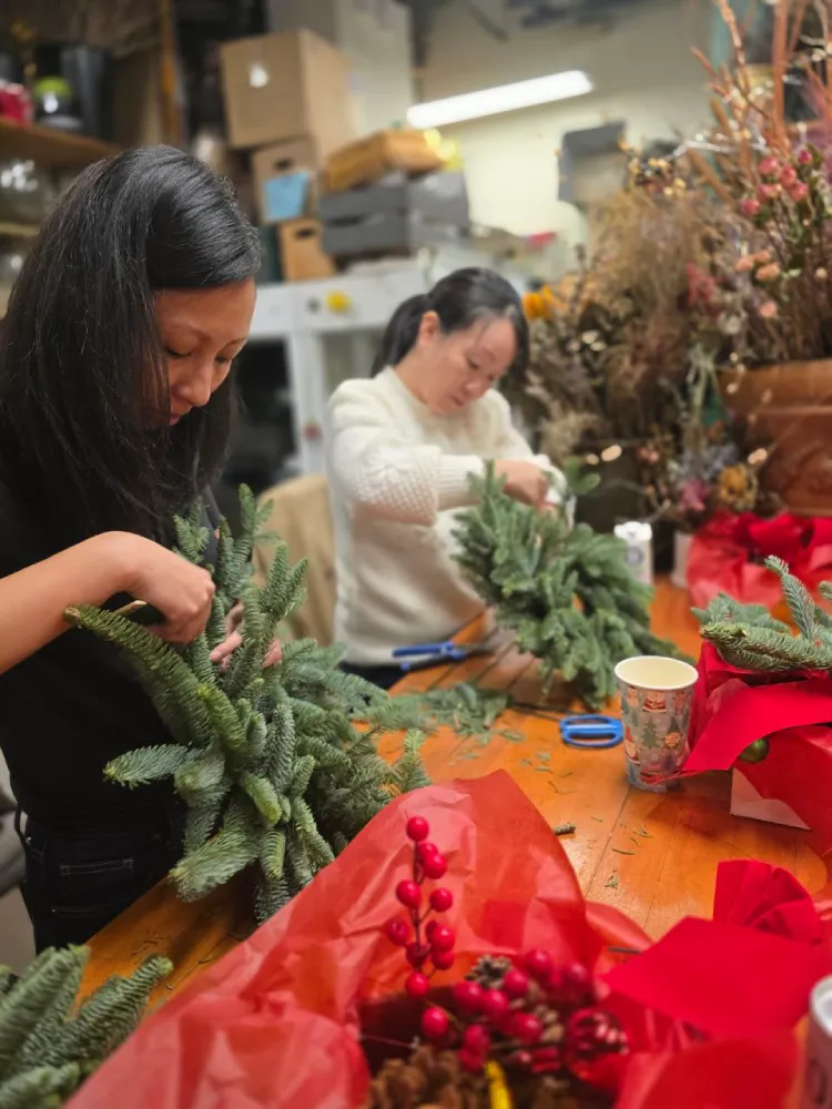 Expert-Led Floral Workshop at Bloomerie